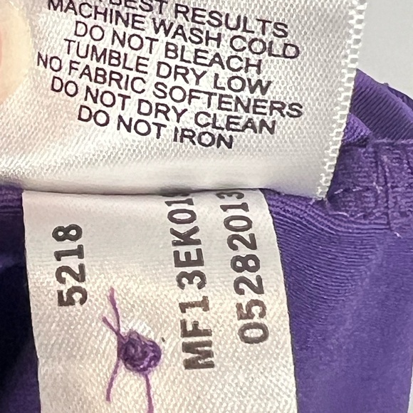 Peter Millar Men's Purple Short-Sleeve Polo - Picture 7 of 8